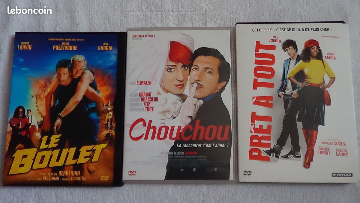 Lot de 3 DVD comédies françaises (image 1)