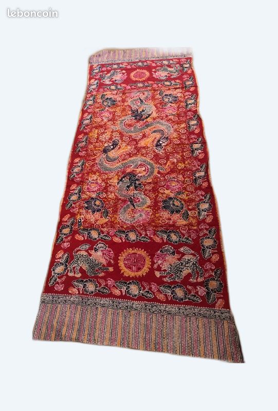 Écharpe porte bébé en batik (image 1)