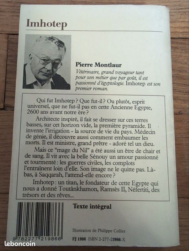 Pierre Montlaur, Imhotep (image 3)