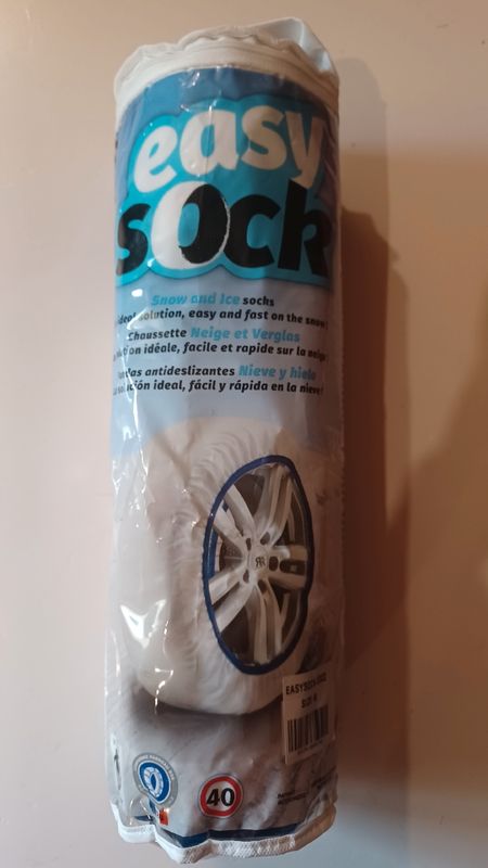 Chaussettes neige EASYSOCKS - TEXTILE - Taille M (195/55R16)