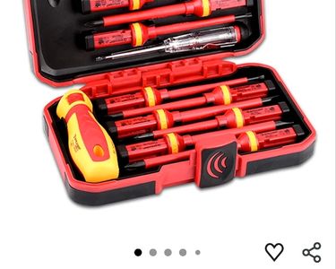 Tournevis A Frapper HUIOP 13pcs 1000V Interceables Tournevis Isol S Set Avec S De R