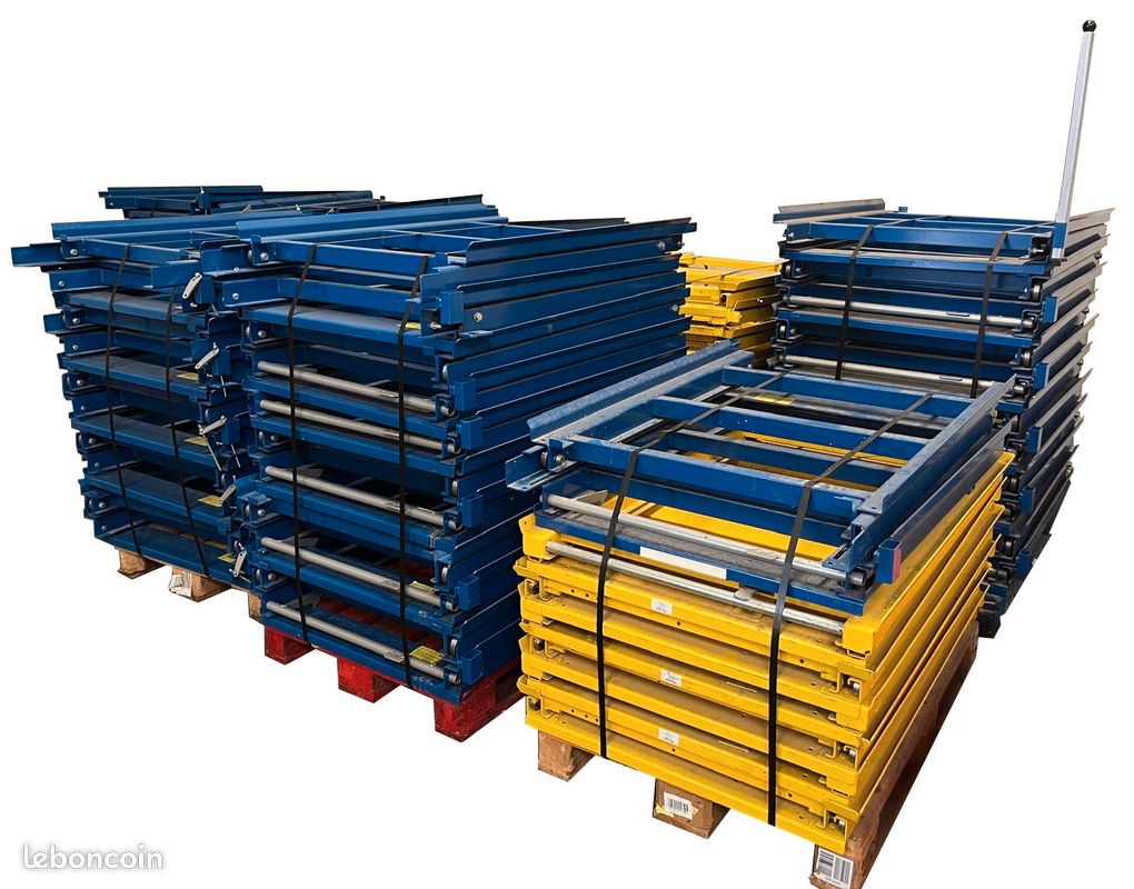 Tiroirs à palettes d'occasion 600 à 700 kg – Stockage industriel (image 1)