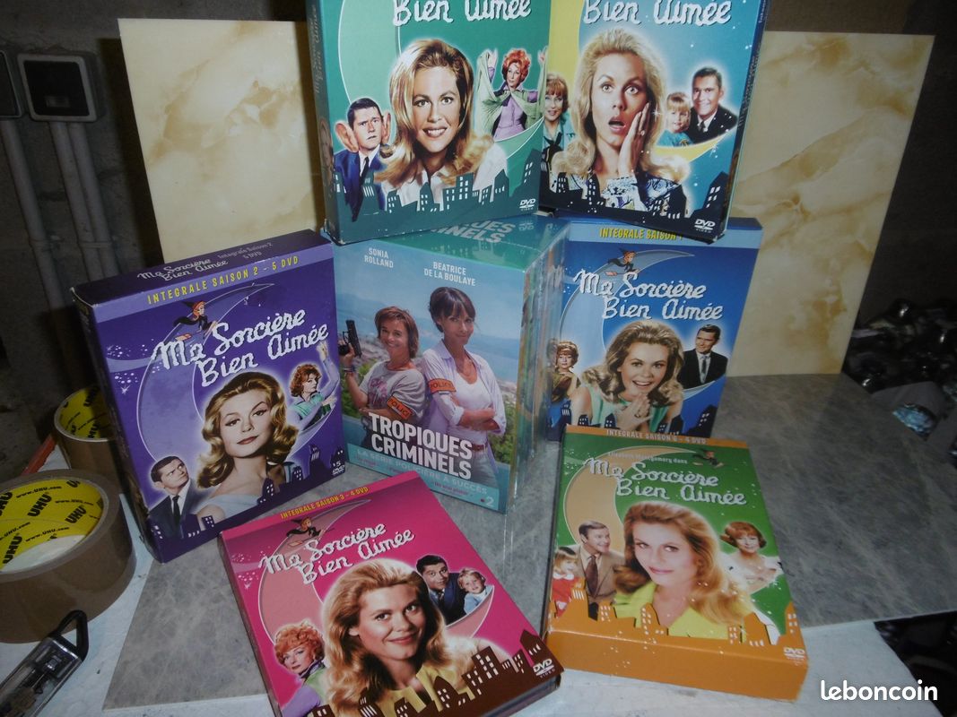 Dvd série Ma sorcière bien aimée saison 1 à 6 + tropiques criminels (image 1)