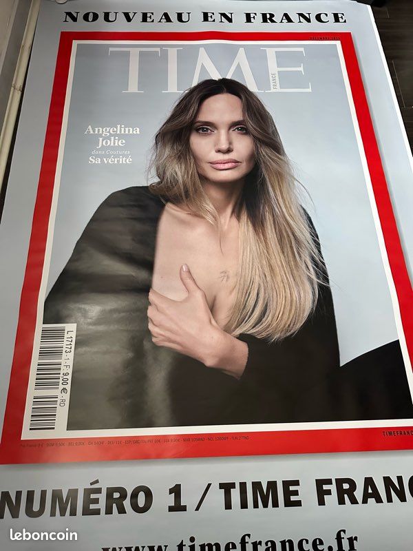 Angelina Jolie Lot de 11 affiches sur toile pour décoration murale de salon, chambre à coucher 30 x 45 cm