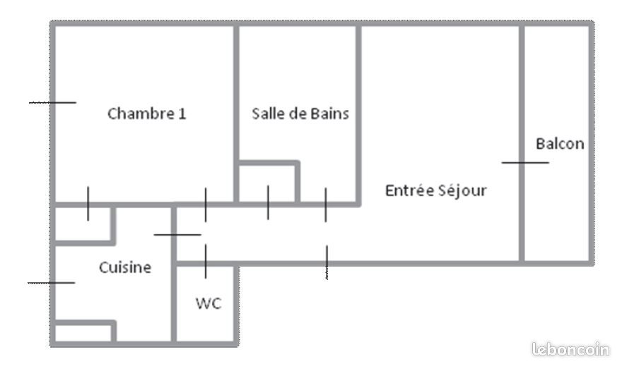 Appartement 2 pièces 35 m² · à Talence · 35 m² · 930 €