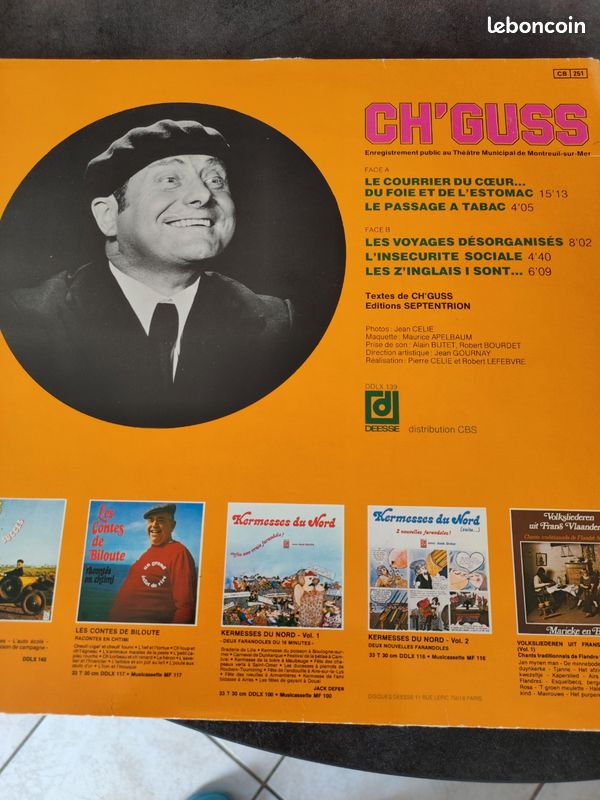 CH'GUSS - 2 vinyles (image 2)
