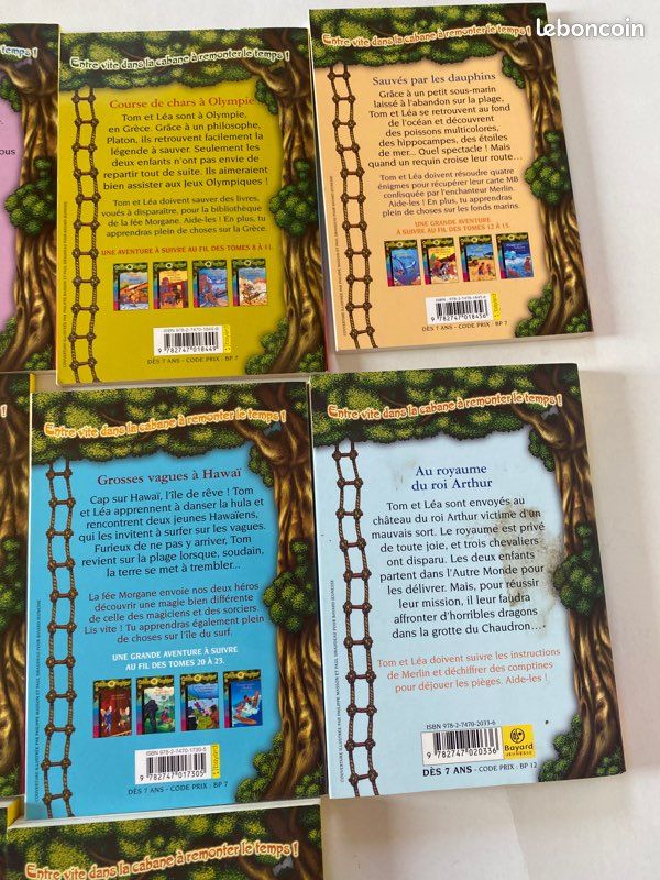 Lot de 10 tomes de la collection La Cabane Magique (image 7)