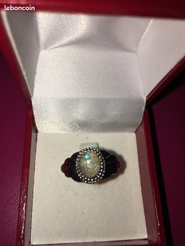 Bague en argent et opal (image 4)