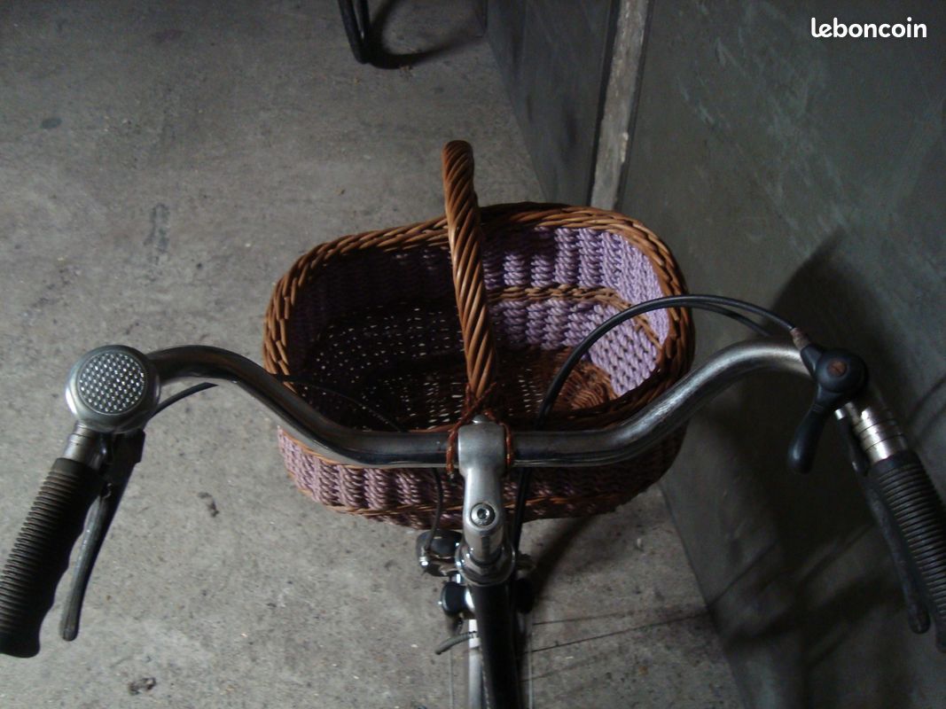 Phare Rond Vélo Vintage Soubitez 6V - Noir - Fabriqué En France