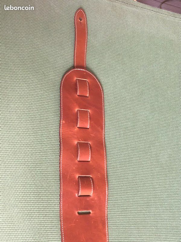Sangle guitare cuir (image 3)