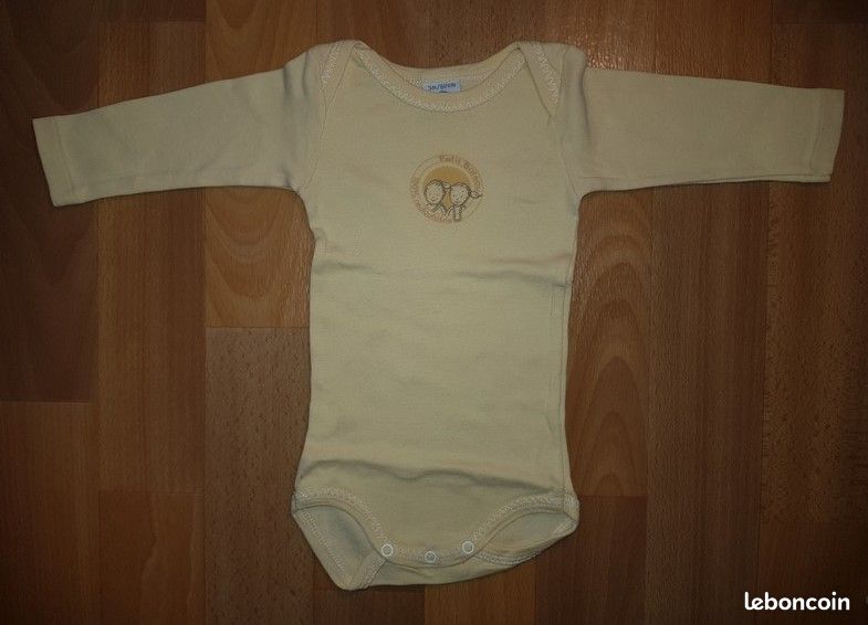 Lot de 6 bodies à manches longues neufs Petit Bateau 3 mois (image 10)