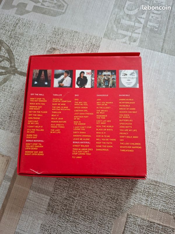 Lot de CD Michael Jackson (image 3)