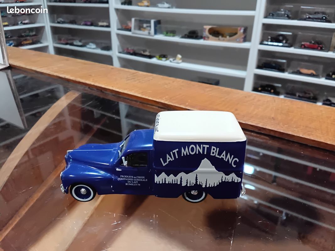 Modèle Réduit 1:43 Peugeot 203 Laitier Isigny - IXO/Altaya, Neuf, Collection