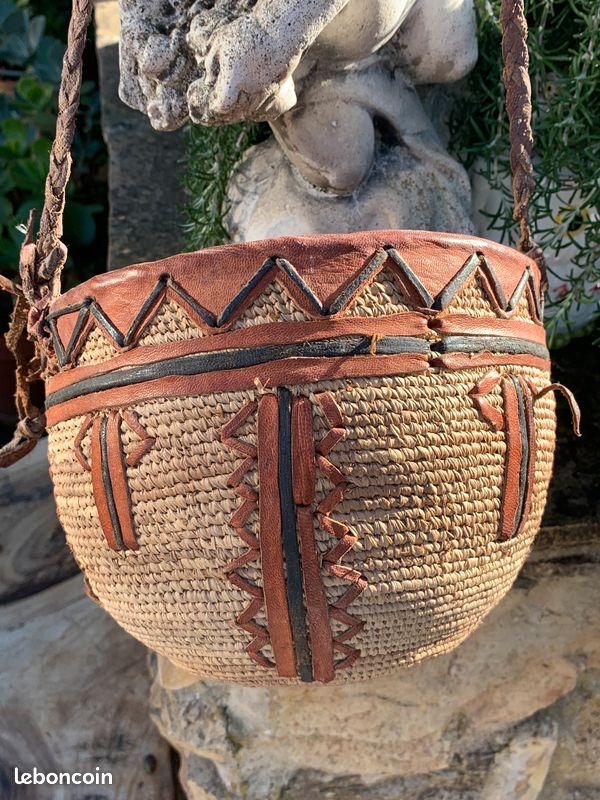 ANCIEN PANIER EN Osier Et Cuir Bourriche EUR 25,00 - PicClick FR ANCIEN PANIER EN Osier Et Cuir Bourriche EUR 25,00 - PicClick FR
