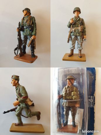 Lot De 8 Soldats En Plomb DELPRADO - Occasion Très Bon état