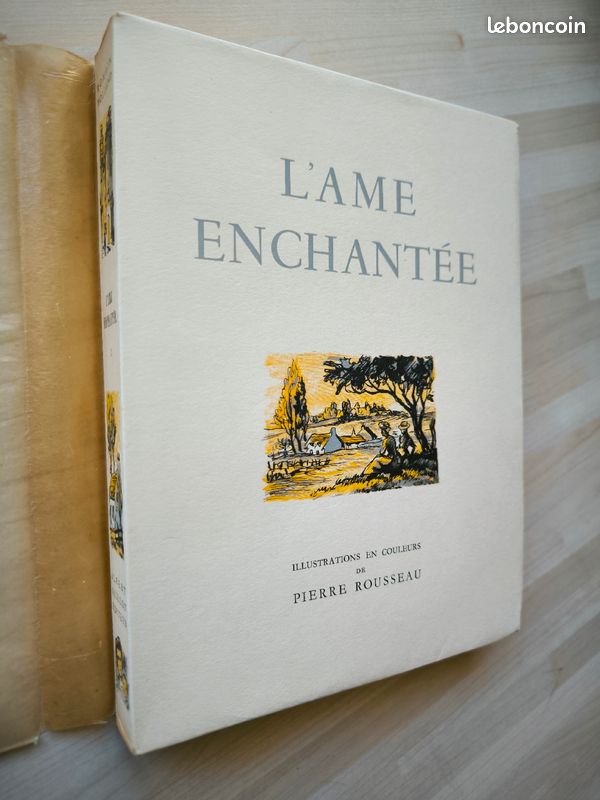 Romain Rolland l âme enchantée complet en 5 tome illustrations de pierre rousseau - Livres