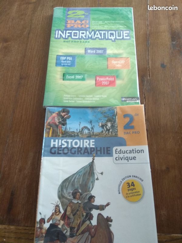 Livres scolaires seconde professionnelle (image 1)