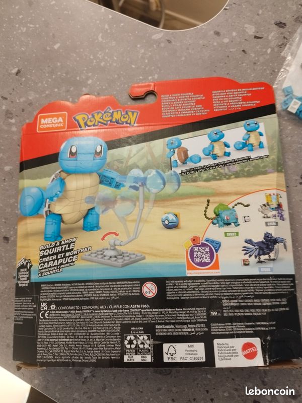 Pokémon Carapuce méga construx (image 3)