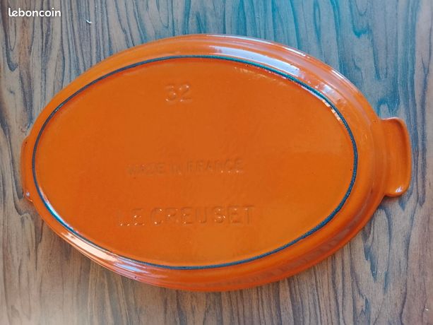 Le Creuset Marmite 22cm 2.5L Orange Cast Iron Made in France UNUSED 2 5