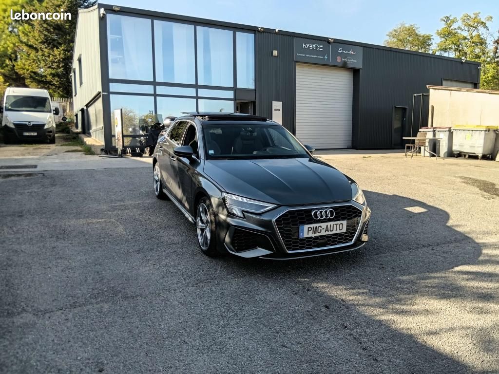AUDI A3 Sportback 1.4 40 TFSI e - 204 - BV S-Tronic 6 8Y SPORTBACK S line PHASE 1 (image 3)