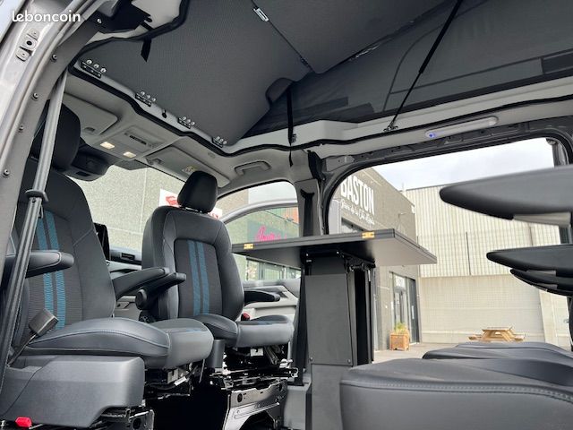 59 995 HT Nouveau Ford Custom SPORT cabine approfondie 7 places et toit relevable cabine Specipro SANS TAXE - GARANTIE 5 ANS (image 4)