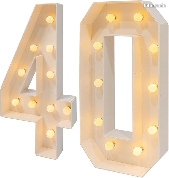 CHIFFRE LUMINEUX - Loc'Inspire - Location de mobilier & de décoration pour vos événements dans CHIFFRE LUMINEUX - Loc'Inspire - Location de mobilier & de décoration pour vos événements dans