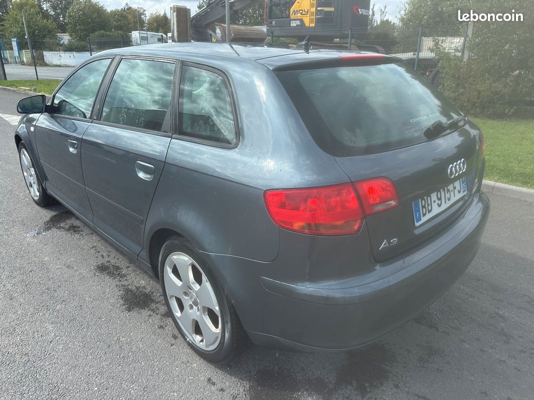 AUDI A3 BOITE AUTOMATIQUE Série 2 Sportback 2.0 TDi 16V DSG 140 CV (image 4)
