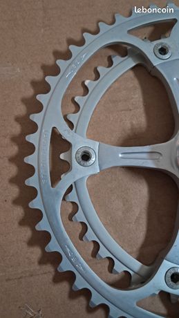 Pédalier Double Spidel Stronglight 106 50-42 170 Mm, Occasion Vélo Course