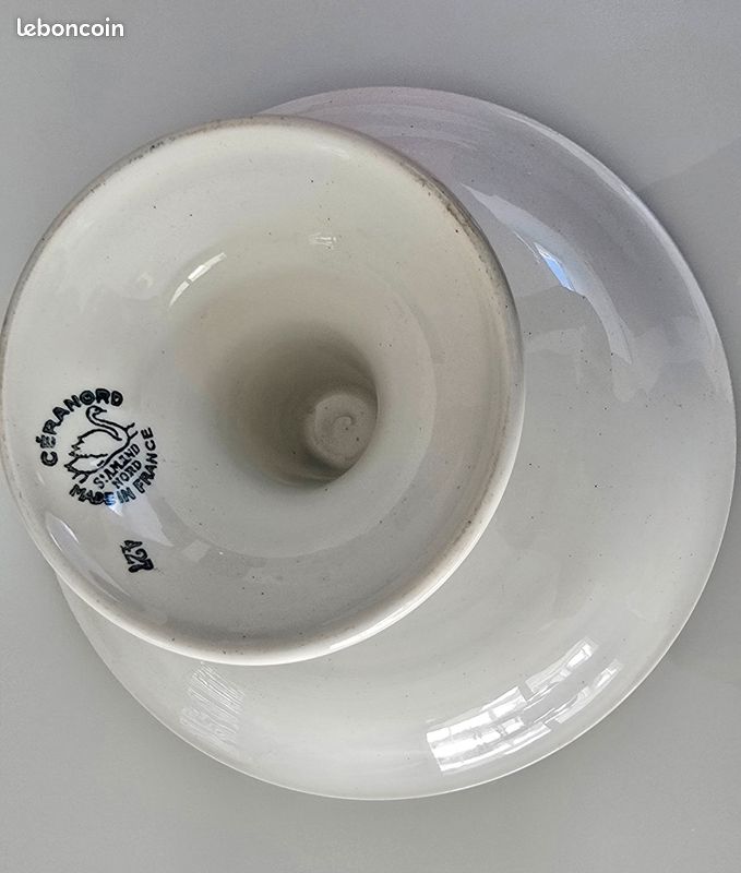 Coupe à fruits (compotier ou présentoir à gâteaux) ST AMAND CERANORD (image 4)