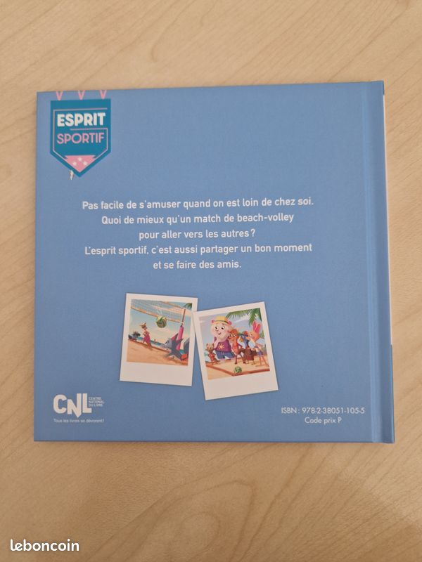Livre enfant - La partie de beach-volley (image 2)