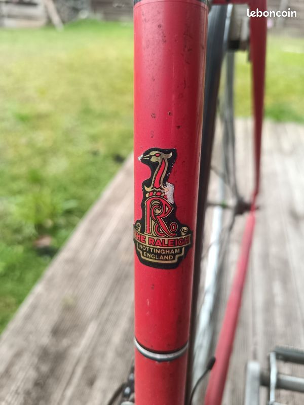 Pédalier Vintage RALEIGH Double Plateau 49/40T, 165mm – Pour Route Ou Vélo De Touring