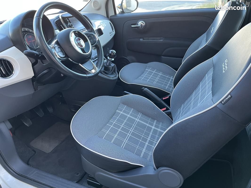 Fiat 500 0.9 8V TWINAIR 105CH S&S LOUNGE (image 11)