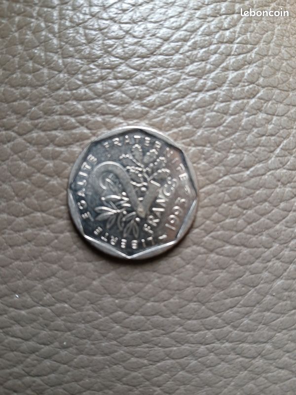 2 franc Jean Moulin de 1993 (image 1)