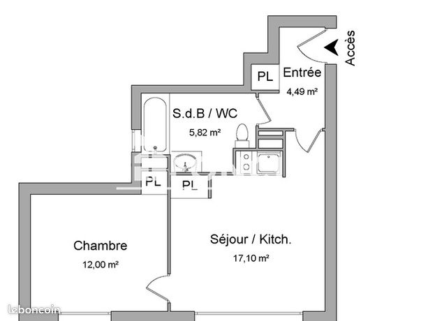 Appartement a louer montrouge - 2 pièce(s) - 39 m2 - Surfyn