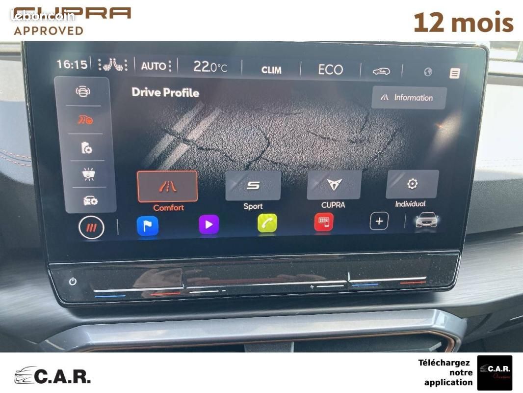Cupra Leon SPORTSTOURER 1.4 e-HYBRID 245 ch DSG6 VZ (image 15)