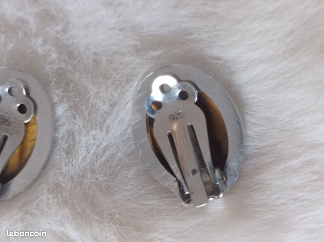 Boucle d'Oreille Clip Argent | Chic et Chaine