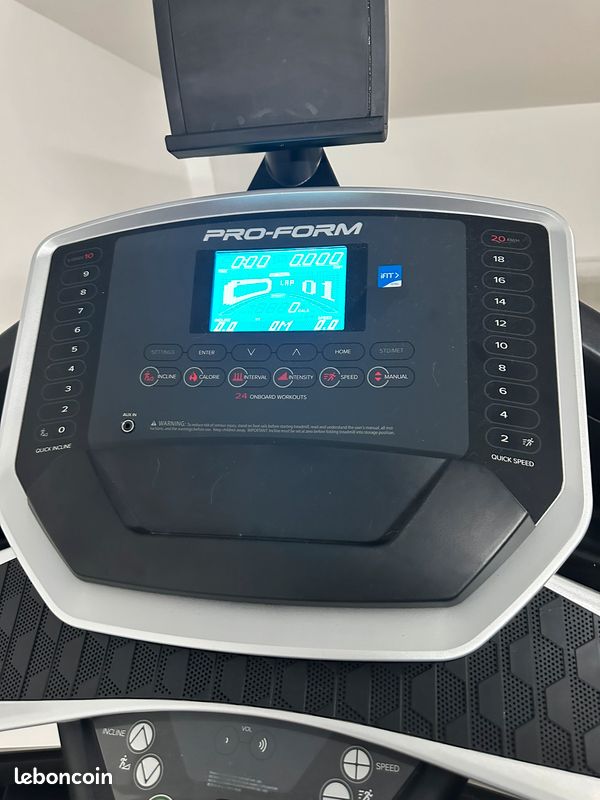 Tapis 575i Proform Tapis De Course Proform Sport Plein Air