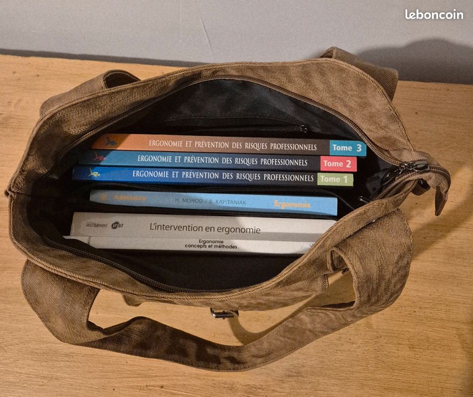 Sac type fourre-tout cognac (image 5)