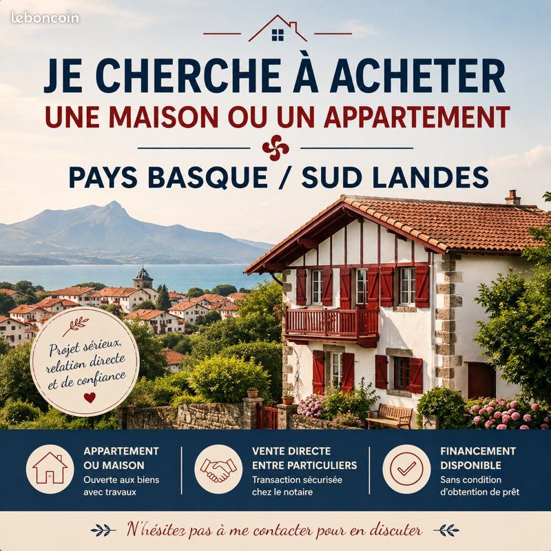 Maison 3 pièces 100 m² · à Hendaye · 100 m² · 130 000 €