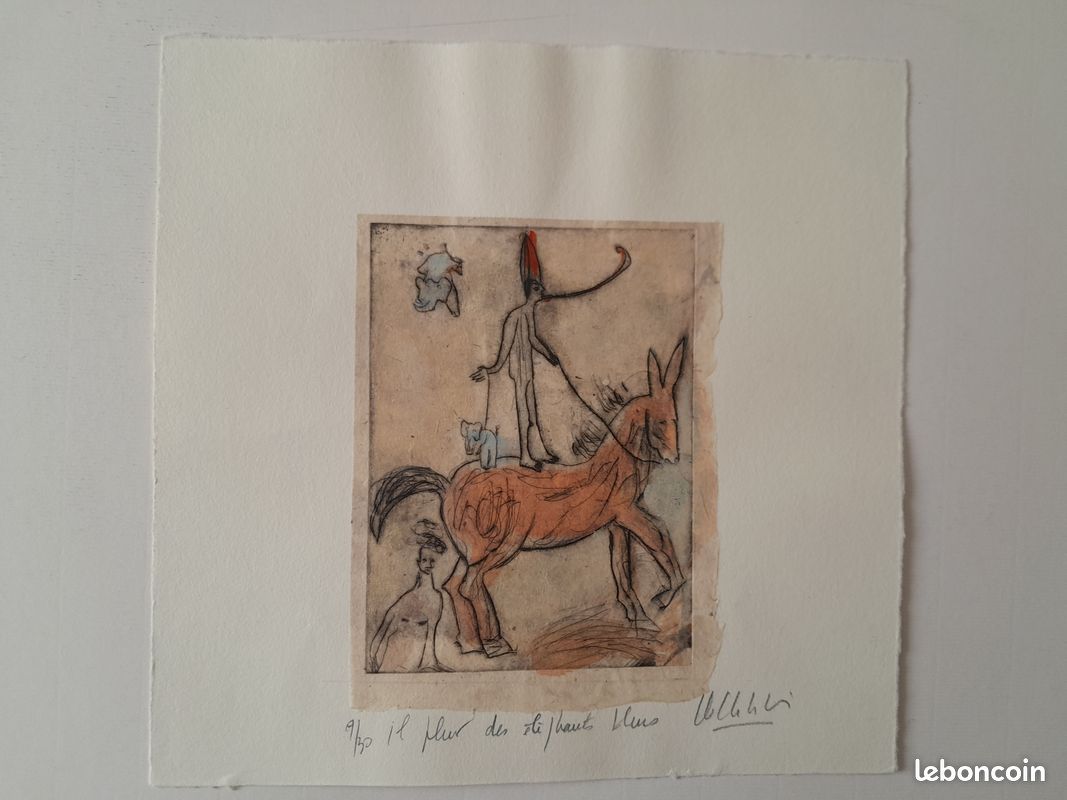 2 gravures signées au crayon par Claire Le Chatelier (image 9)