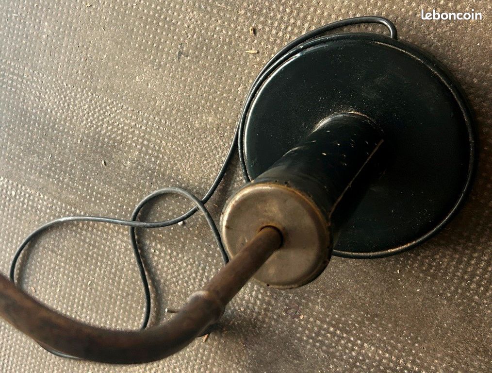 Lampe de bureau des années 1940-1950 - Design moderniste français (image 8)