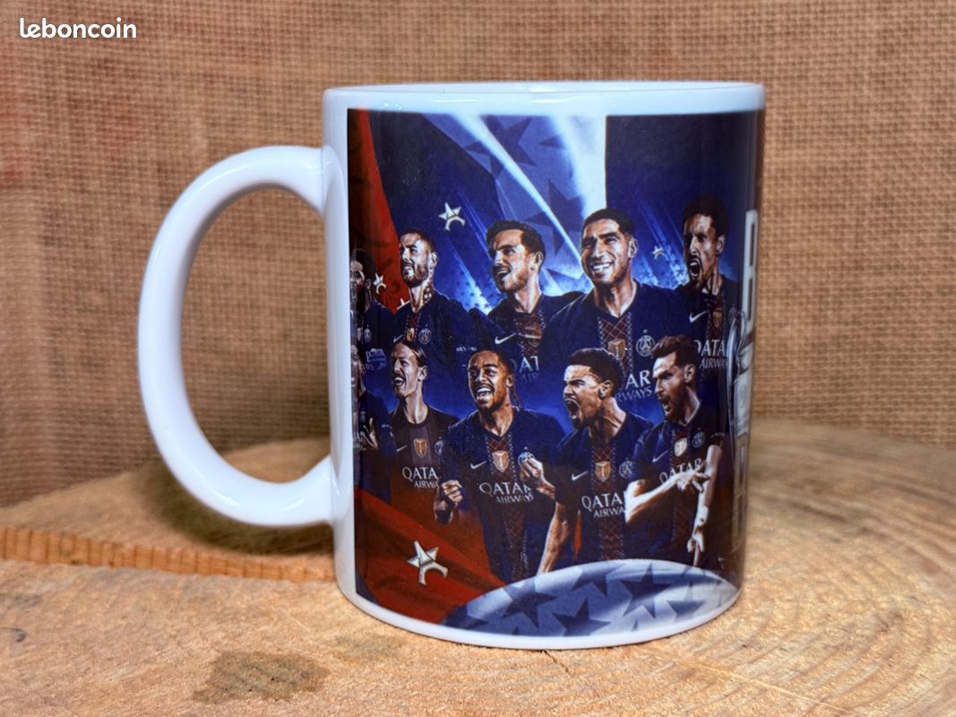Mug Back 2 Back Ligue des champions 2026 - Effectif PSG 2026 (image 2)
