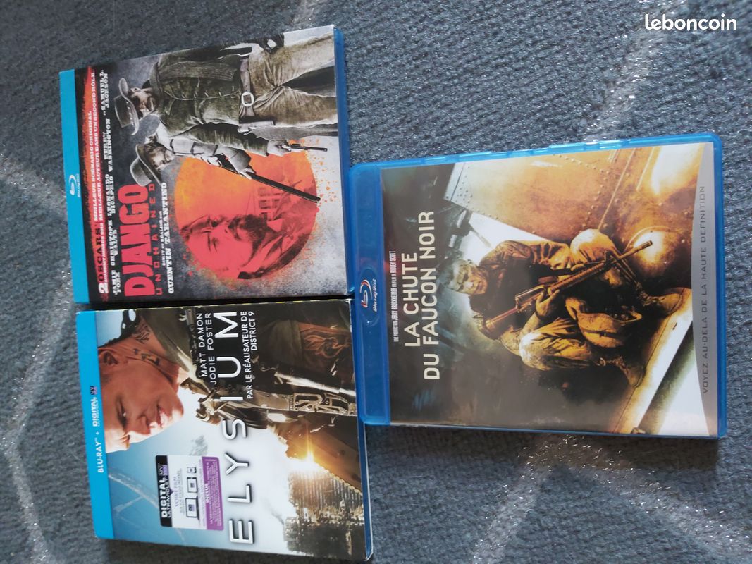 Lot 3 DVD bluray fim d" action (image 2)