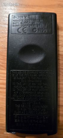 Télécommande Originale Sony RM-X151 Pour Autoradio - Occasion En état De Marche