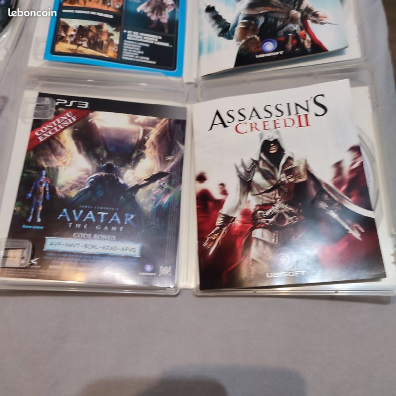 Lot De Jeux Assassin's Creed PS3 - Sony PlayStation 3 - Édition Complète PAL