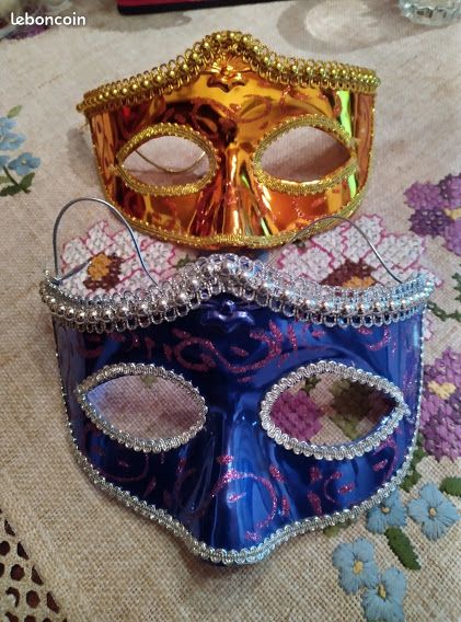 Masque Florentin pour bals masqués, carnaval etc.. (image 1)