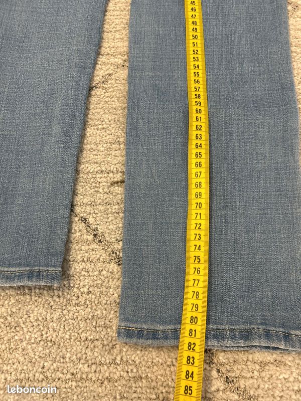 Jean Levi's Femme Bleu W27 L32 FR36 | 724 High Rise Straight | Très Bon État GLP1040 (image 12)