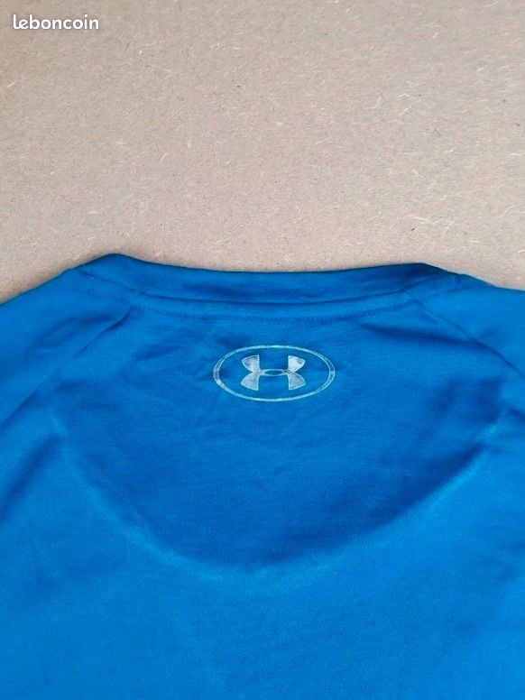 Haut de Sport Manches Longues Under Armour - Bleu Roi - Taille L (image 5)