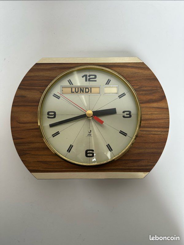 Pendule / horloge jaz murale vintage (image 1)