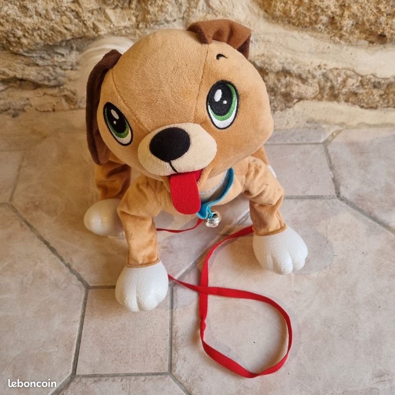 Toufou chien marron Jeux Jouets